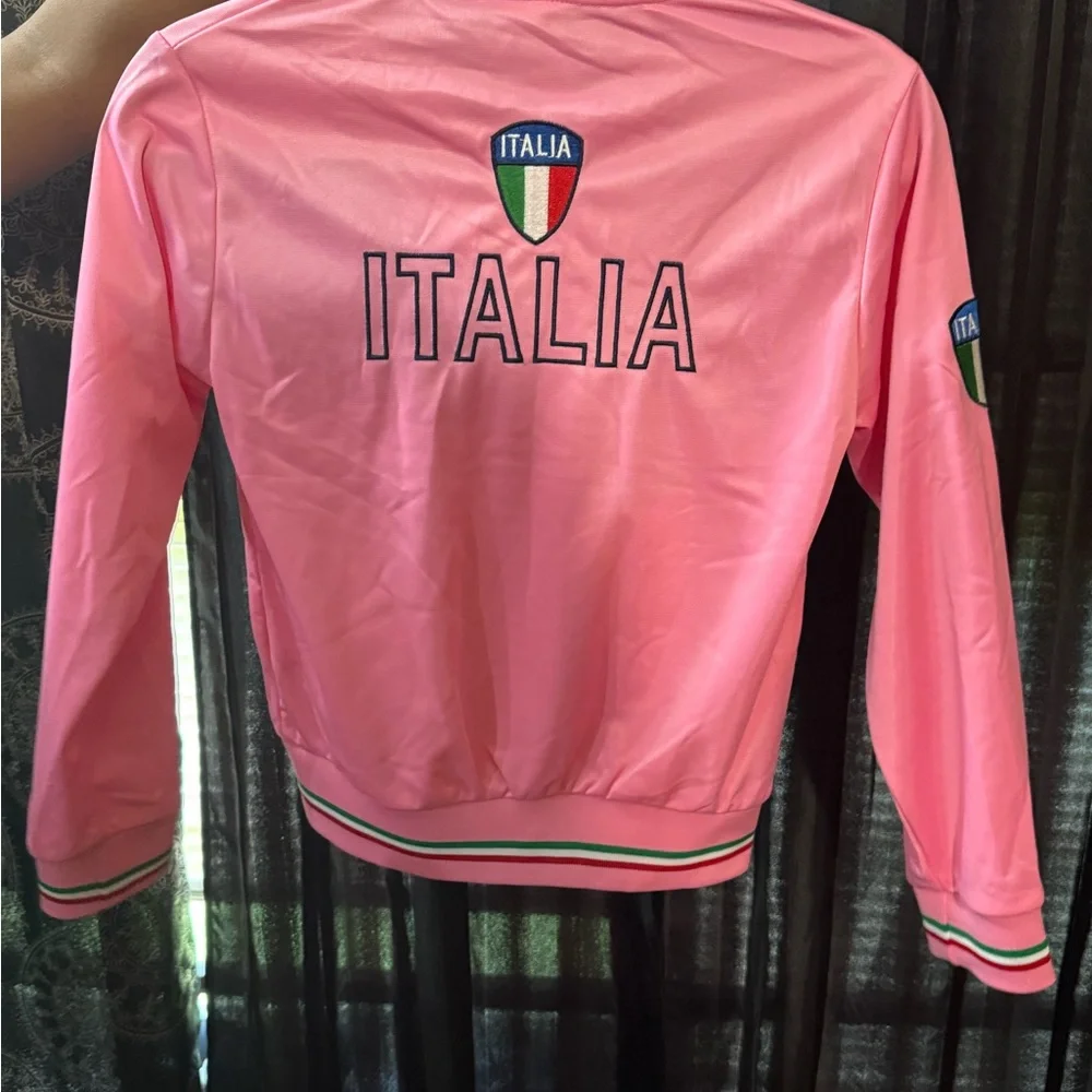 Pink Italia Track Jacket - Picture 3 of 6